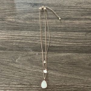 LC Lauren Conrad Mother-of-Pearl Multi-strand necklace